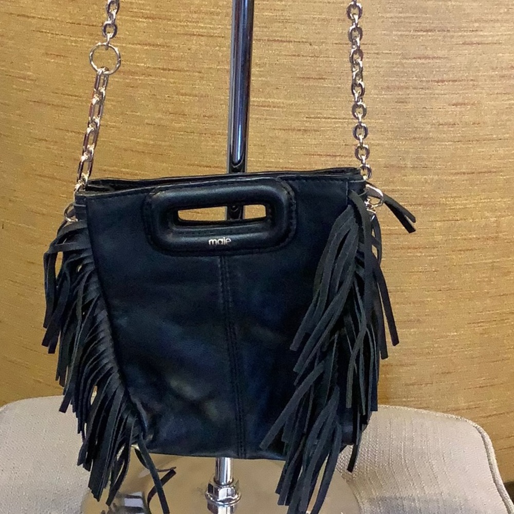 Fringe crossbody bag by Maje